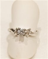 Anello Vidali Gioielli Donna in Oro bianco Zircone ANOR-10-34 - ANOR-10-34